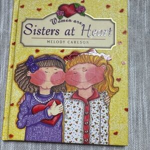 Book Women are Sisters at Heart by Melody Carlson celebrating friendship NWOT